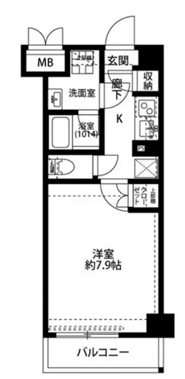 プレール・ドゥーク千歳烏山 4階階 間取り