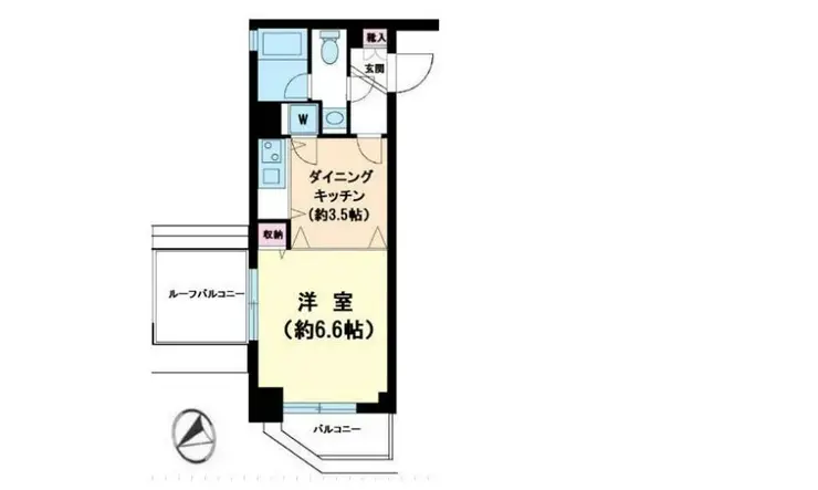 パレステュディオ小石川後楽園 4階階 間取り