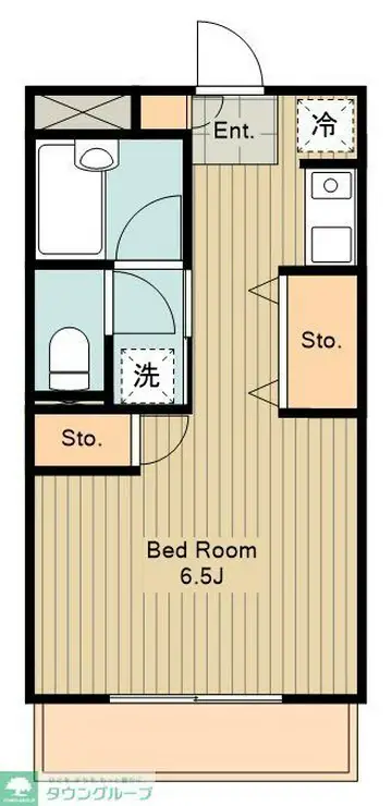 パルクルーエ 3階階 間取り
