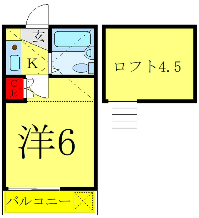 リリーハウス 2階階 間取り