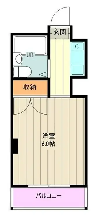 サンマリーナ古川 3階階 間取り