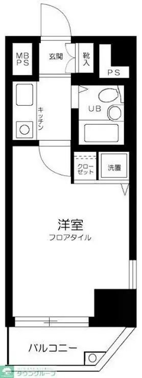 ダイホープラザ高田馬場Ⅱ 10階階 間取り