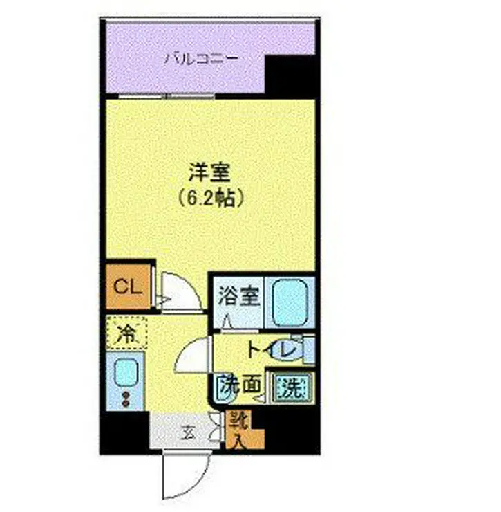 マリオン南青山 3階階 間取り