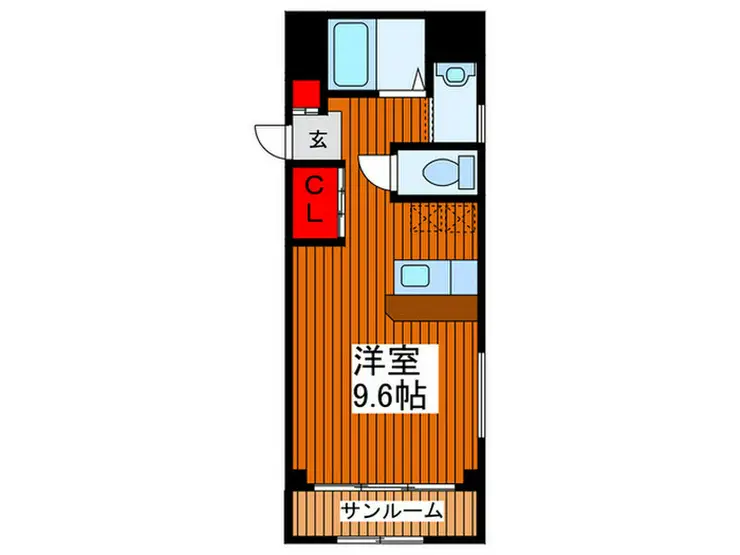 グラフティーマンション7 1階階 間取り