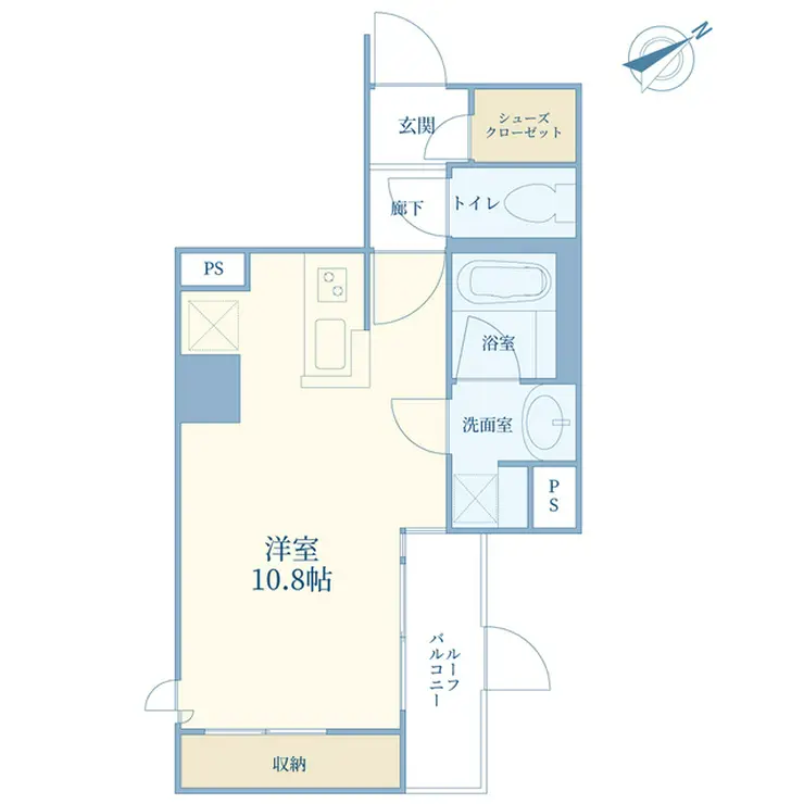 ダイナシティ三軒茶屋 6階階 間取り