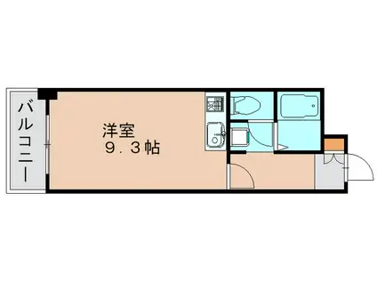 日之出ビル箱崎(ワンルーム/2階)の間取り写真