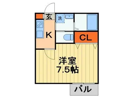 イノクマビル(4LDK/6階)の間取り写真