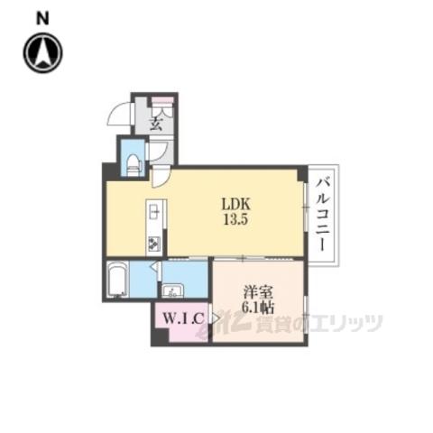 プルミエール(1LDK/3階)の間取り写真