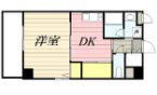 リッチフィールドAZUSA(1K/9階)の間取り写真