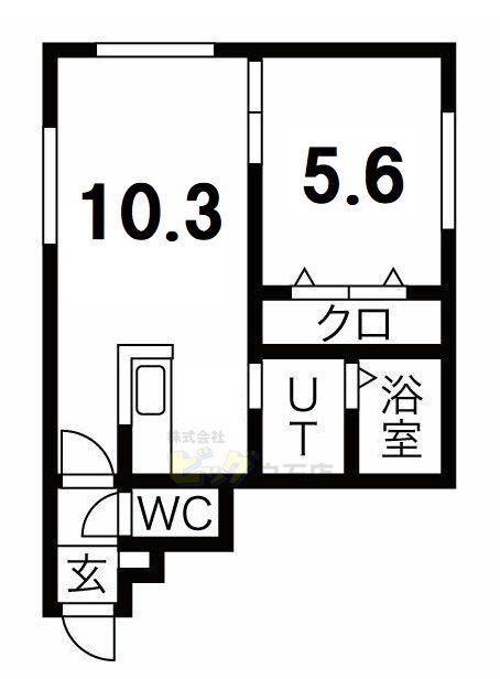 サン・クレール本郷(1LDK/3階)の間取り写真