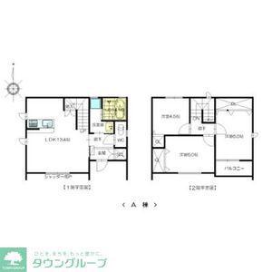 サン烏森(3LDK/1階)の間取り写真