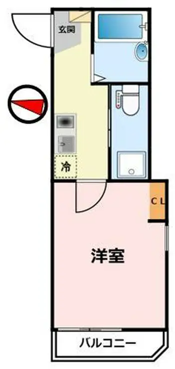 レジェンド川崎 2階階 間取り