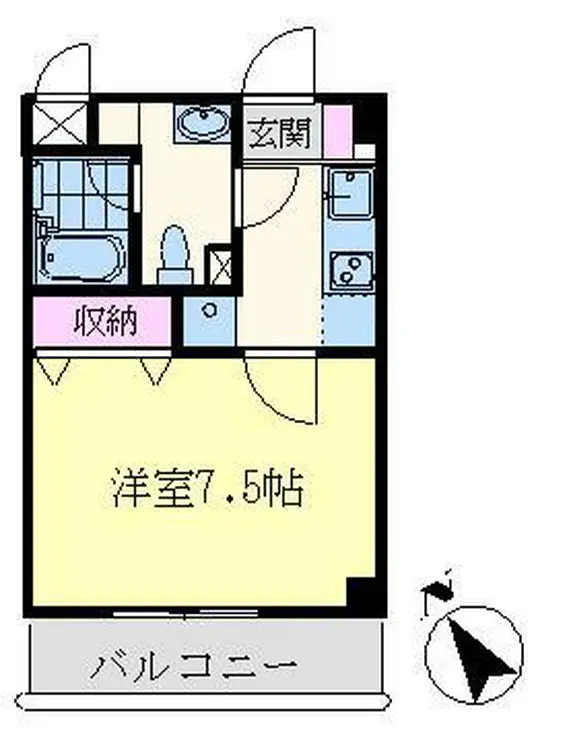 コートエスト 2階階 間取り