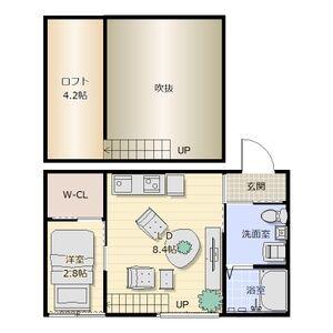 PREMIUM LIFE M(1LDK/1階)の間取り写真