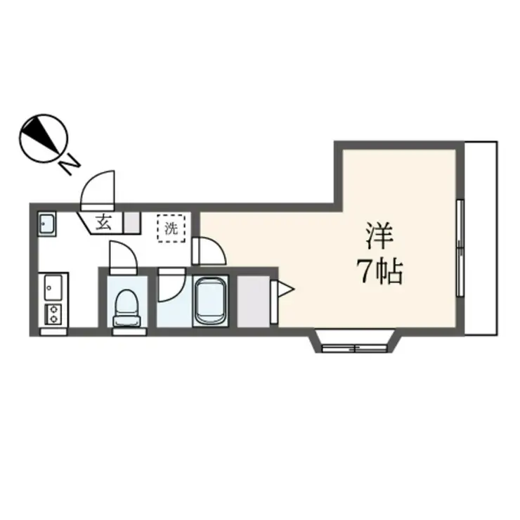 コート二子玉 1階階 間取り