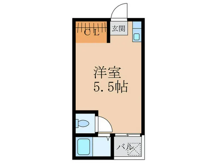 恵比寿セントラル 1階階 間取り