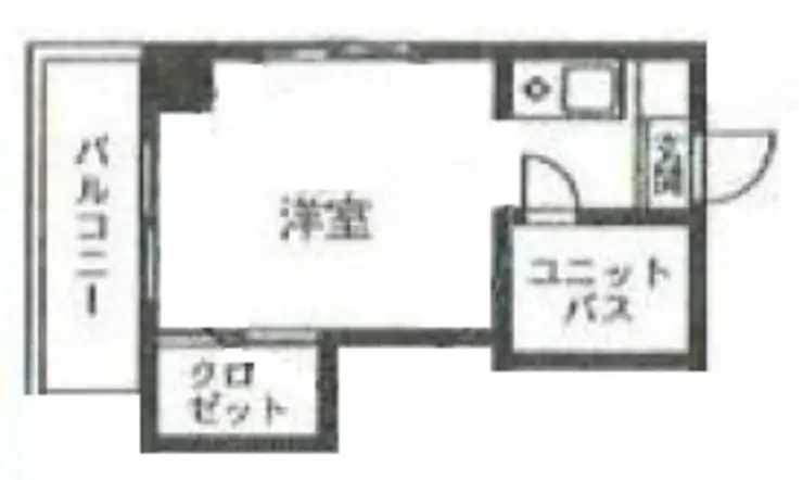 ドムス松宮B棟 2階階 間取り