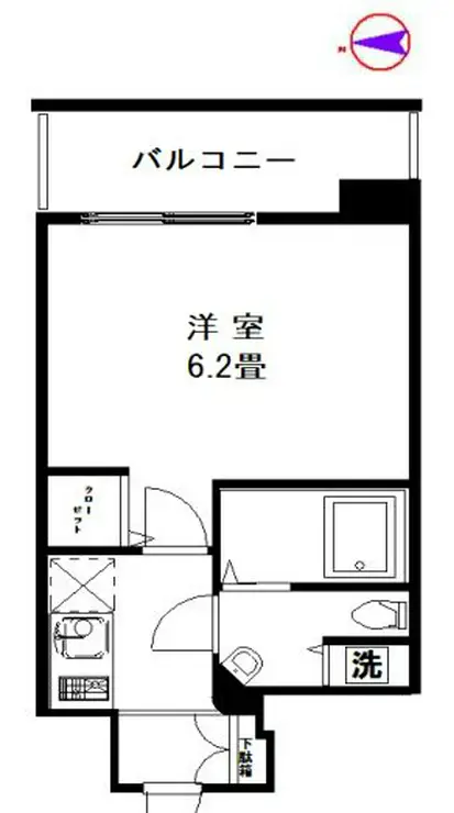 マリオン南青山 14階階 間取り