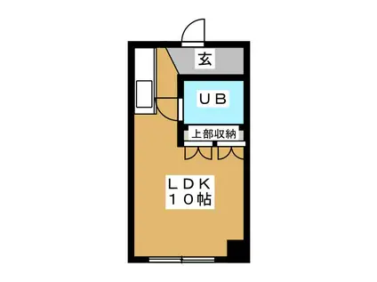 CLASSICA HONCHO(ワンルーム/2階)の間取り写真