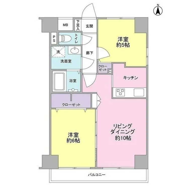 元町イグレット 4階階 間取り