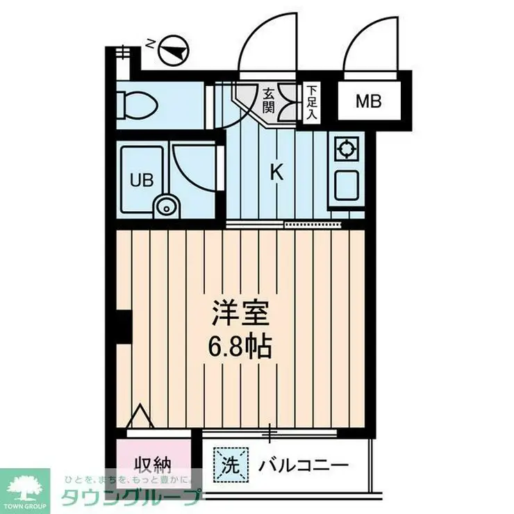 アヴェニール高井戸 2階階 間取り