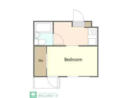 リーマ高島平クレスト(ワンルーム/3階)の間取り写真