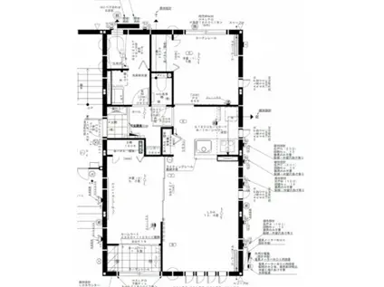 宮城県登米市 2階建 築3年(2LDK/2階)の間取り写真