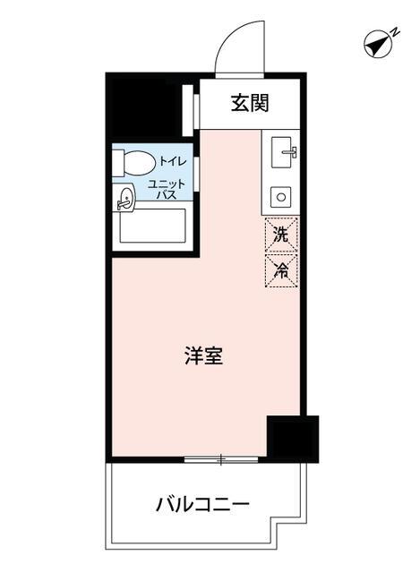 マイナビSTAY大井町2(ワンルーム/4階)の間取り写真