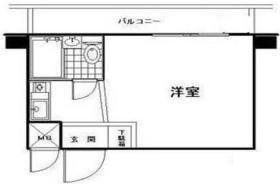 ライオンズマンション伊勢佐木町西第2(ワンルーム/2階)の間取り写真