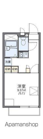 レオパレスカーサK3(1K/2階)の間取り写真