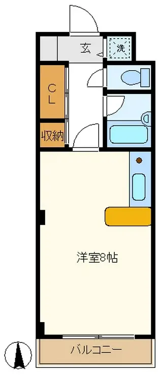 マンション戸田 3階階 間取り