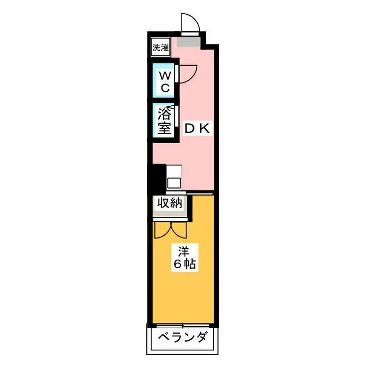 インベスト川崎 1階階 間取り