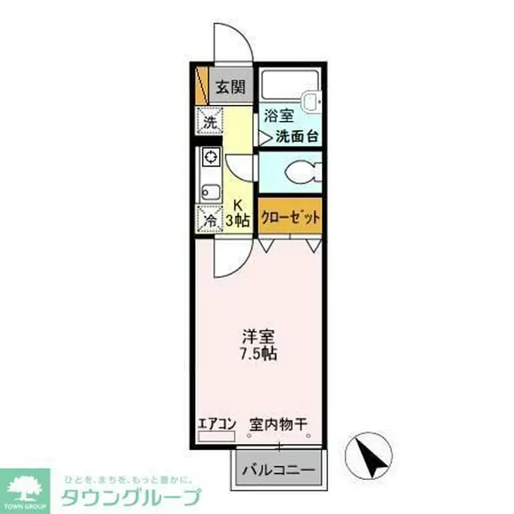 サンモール 1階階 間取り