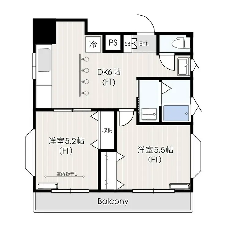 ラ・ミア・カーサ小杉 4階階 間取り