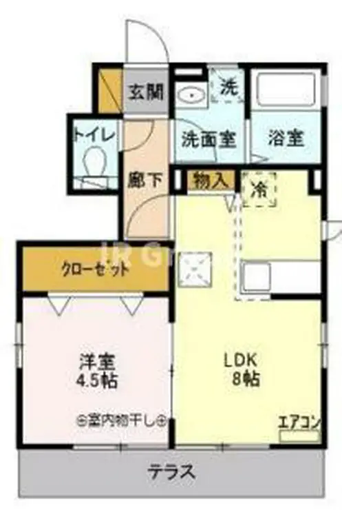シャルマン 1階階 間取り