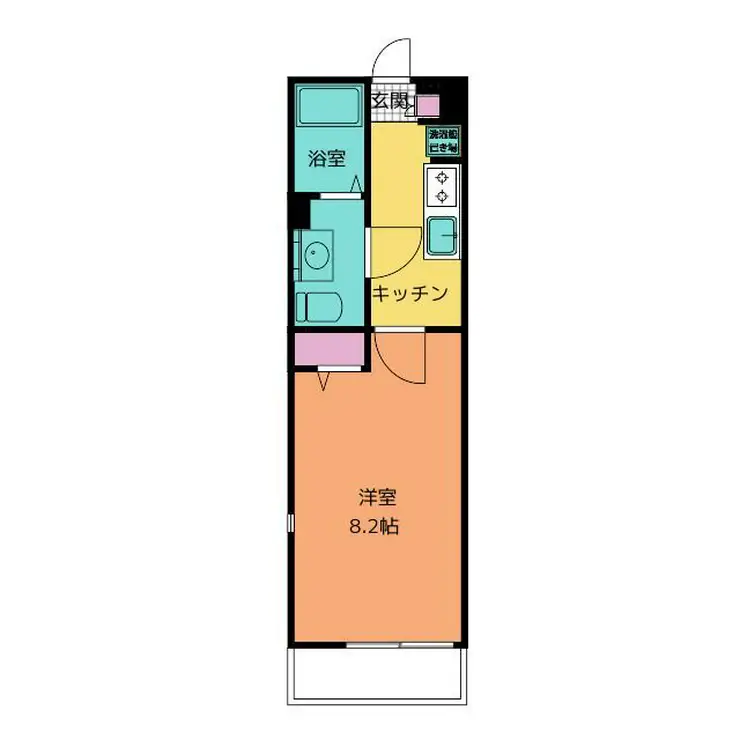 リブリ・JOY MAKUHARI 1階階 間取り