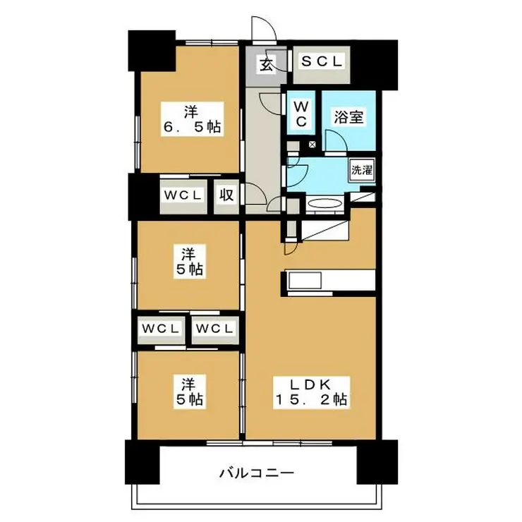 ザ・パークハウス相模大野 10階階 間取り