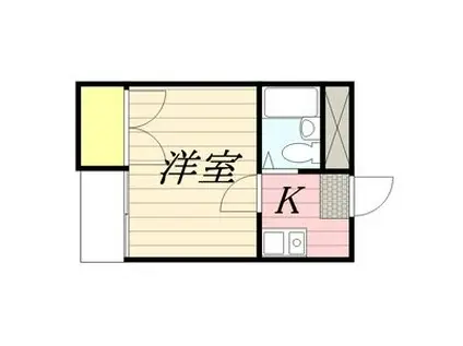 ザ・ハウス岩塚(1K/3階)の間取り写真