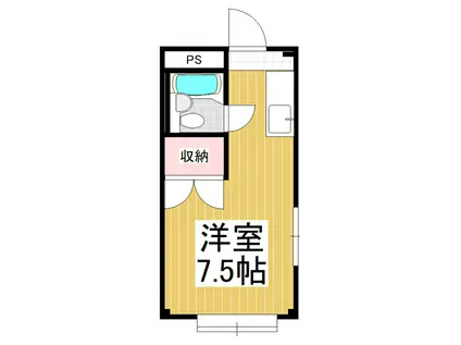 BELLE LEAD(2LDK/2階)の間取り写真