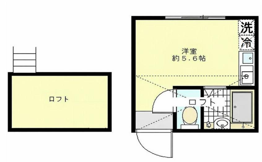 ANNE HOUSE(ワンルーム/1階)の間取り写真