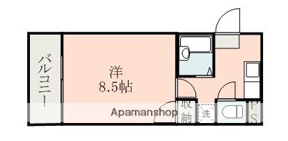 サンパティークシャトー(1K/5階)の間取り写真