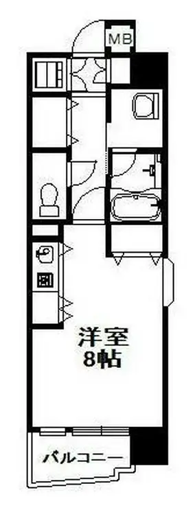 ソフィアグレース八千代 2階階 間取り