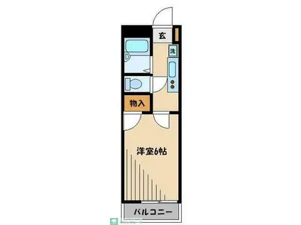 レオパレスSHIBIRAKI(1K/3階)の間取り写真