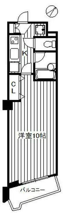 ラ・シード板橋若木 3階階 間取り