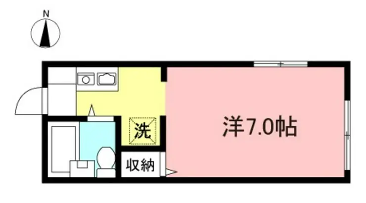 MAISON DE ANNE 2階階 間取り