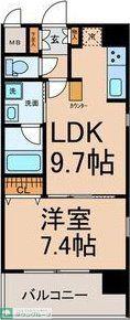 NEXTAGE SAKURAYAMA(1LDK/7階)の間取り写真