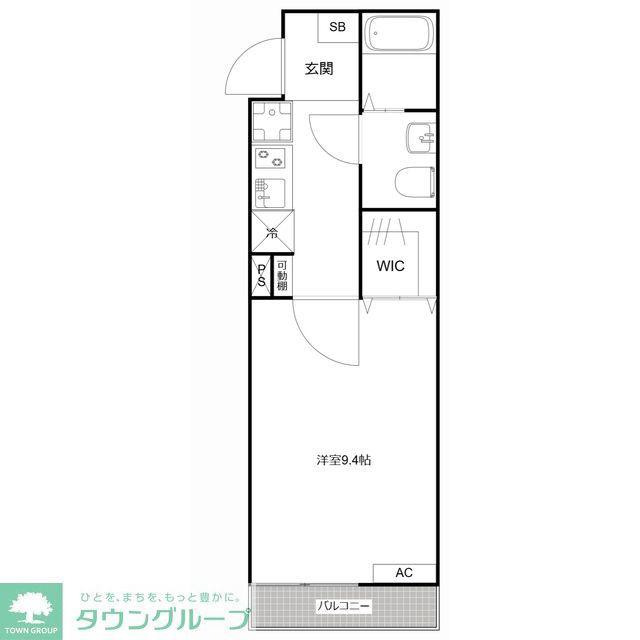 MQUARTO蒲生(1K/3階)の間取り写真