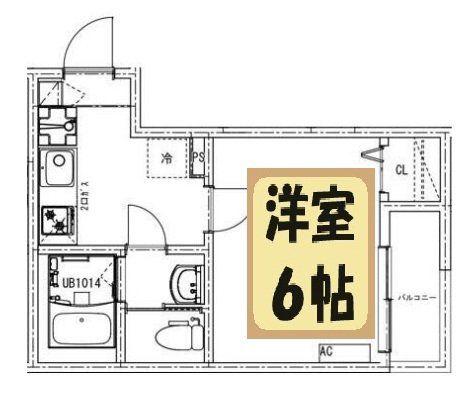 KEIAI RESIDENCE 北大宮Ⅱ(1K/1階)の間取り写真