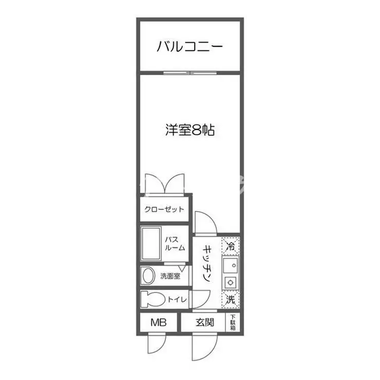 アプリコットステイツ 4階階 間取り