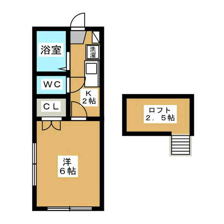 ヒルトップ銀河 1階階 間取り